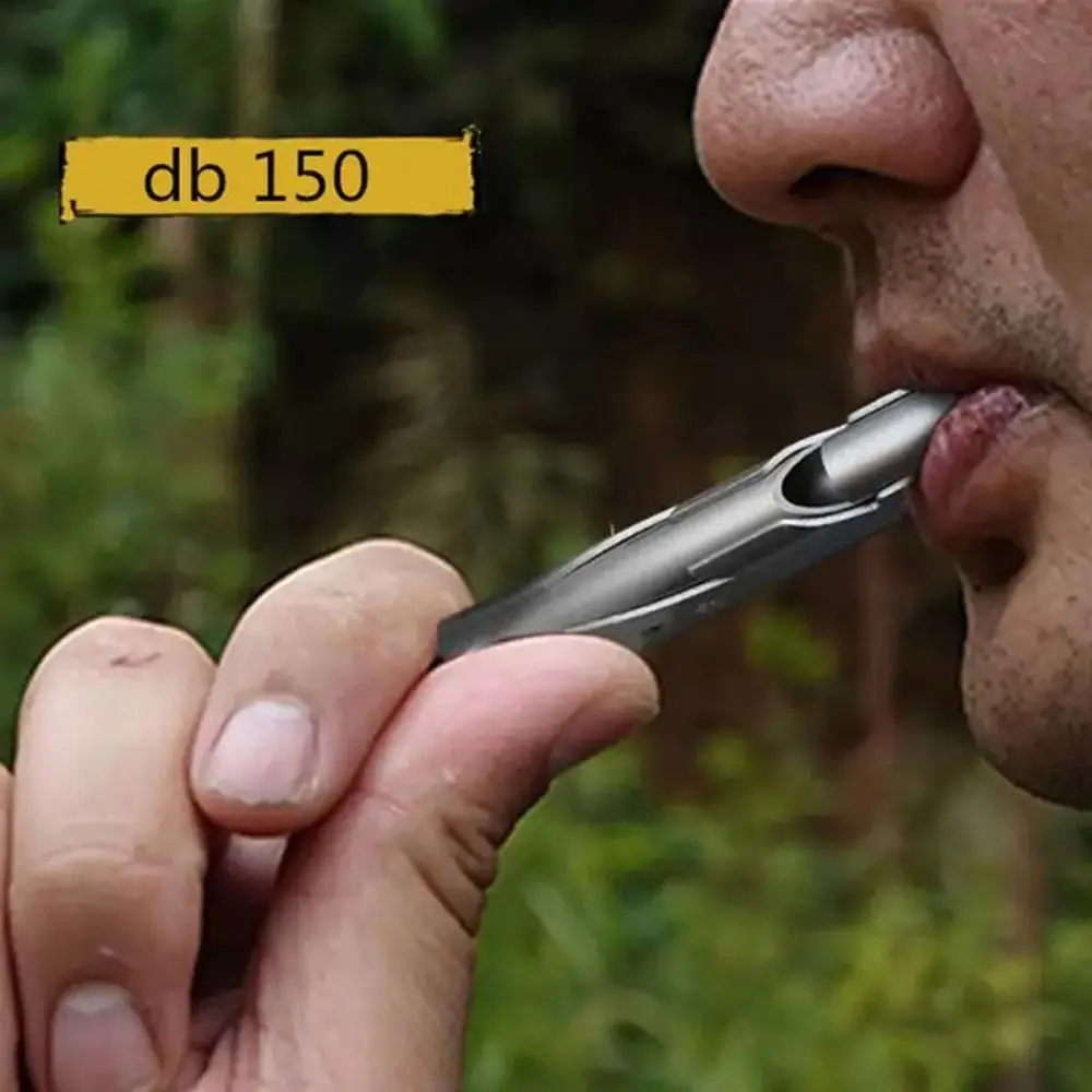 Multi-function Emergency Survival Whistle Loud Sound Lightweight Outdoor Survival Whistle Lifesaving Professional