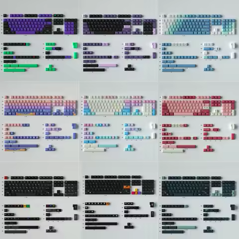 GMK Clones Custom PBT keycap DYE-SUB Keycap Cherry Profile English Keycaps For MX Switch Mechanical Keyboard Keycap