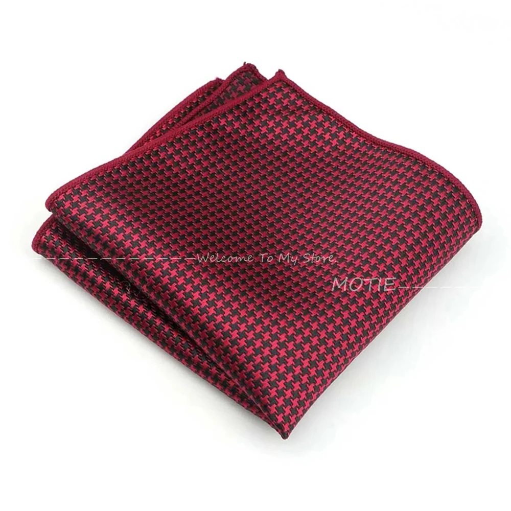 Newest style Polyester Hankies Man Polka Dot Pattern Fit Business Lover's Day Pocket Square Handkerchief For Wedding Casual Gift