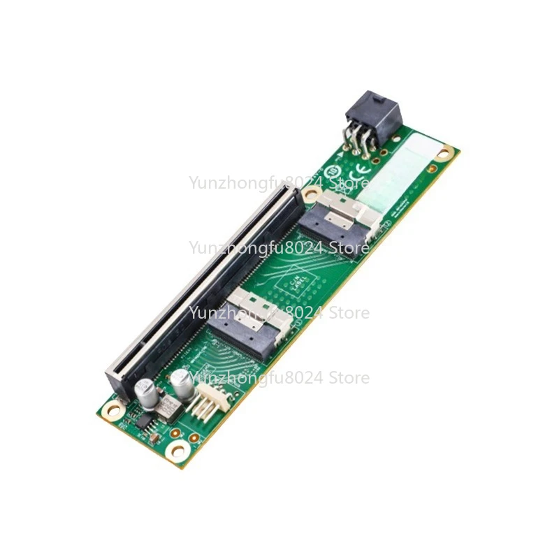 

PCIe 4.0 X16 Graphics Card Extension Cable To 8654 8i Adapter Base U.2 Hard Disk Adapter Card