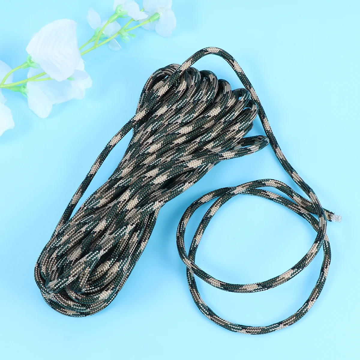 

7 Meters Paracord 550 Strength 7 Core Durable Uv Resistant Nylon Cord For Bracelets Keychains Lanyards Outdoor Survival Rope