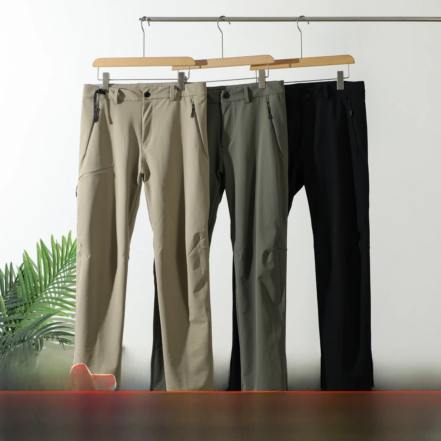 

Уличные мужские мягкие повседневные брюки, высокотехнологичные маслостойкие водонепроницаемые прямые брюки для скалолазания, осень-зима