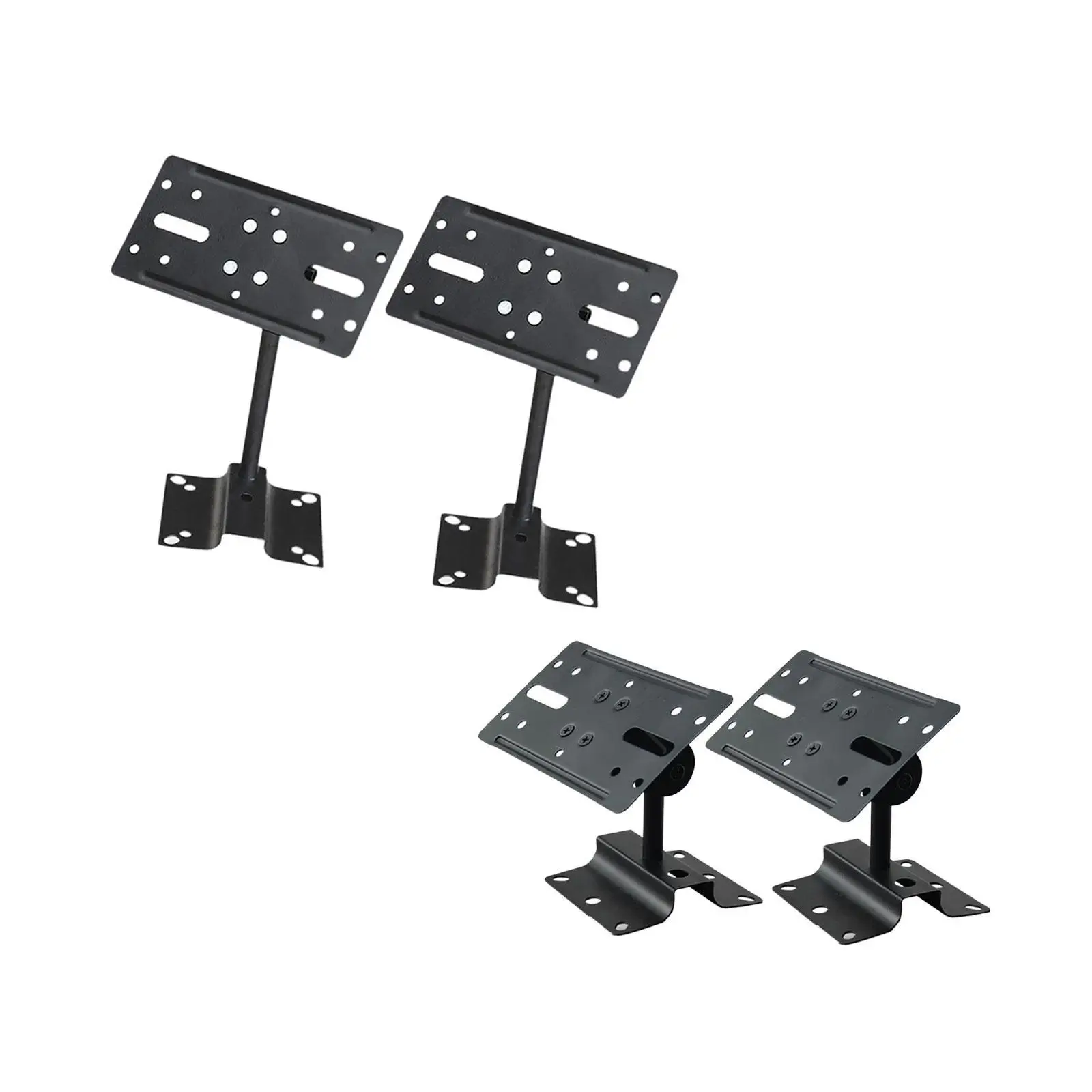 

2 Pieces Speaker Mount Brackets Mounting Bracket Heavy Duty Stable Speaker