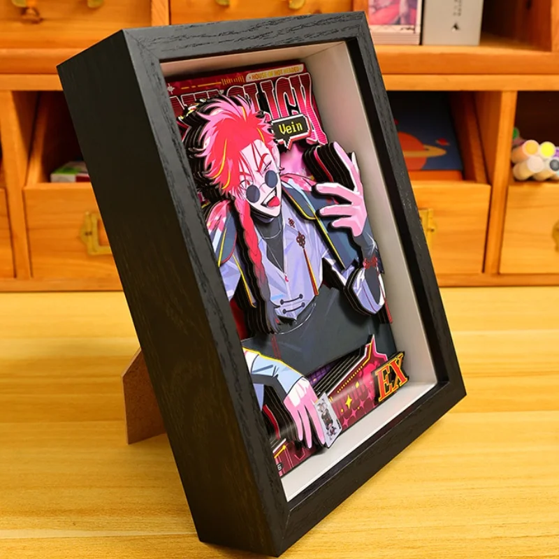 Hot Sales Anime Link Klik 3D Handgemaakte Kunst Schilderij Ader Cartoon Figuur Verzamel Foto Ornamenten Slaapkamer Decora Fans Kerstcadeaus