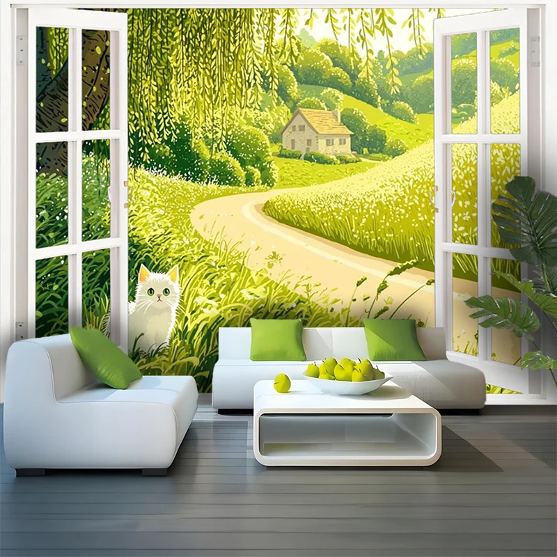 1PC Digital Print Tapestry Wal - 3D Printing Wall ulasan dan harga