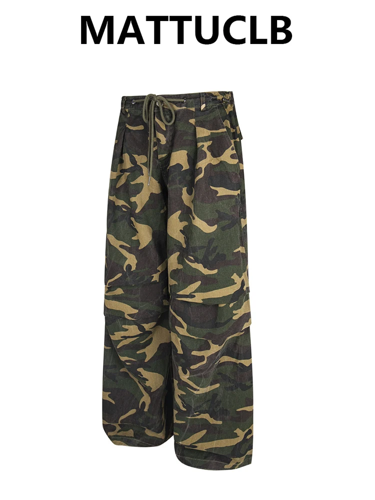 Pantalon en Denim pour femme, Harajuku Y2K, Cowboy japonais, Baggy Grunge, taille basse, coupe large, Camouflage, automne hiver 2025