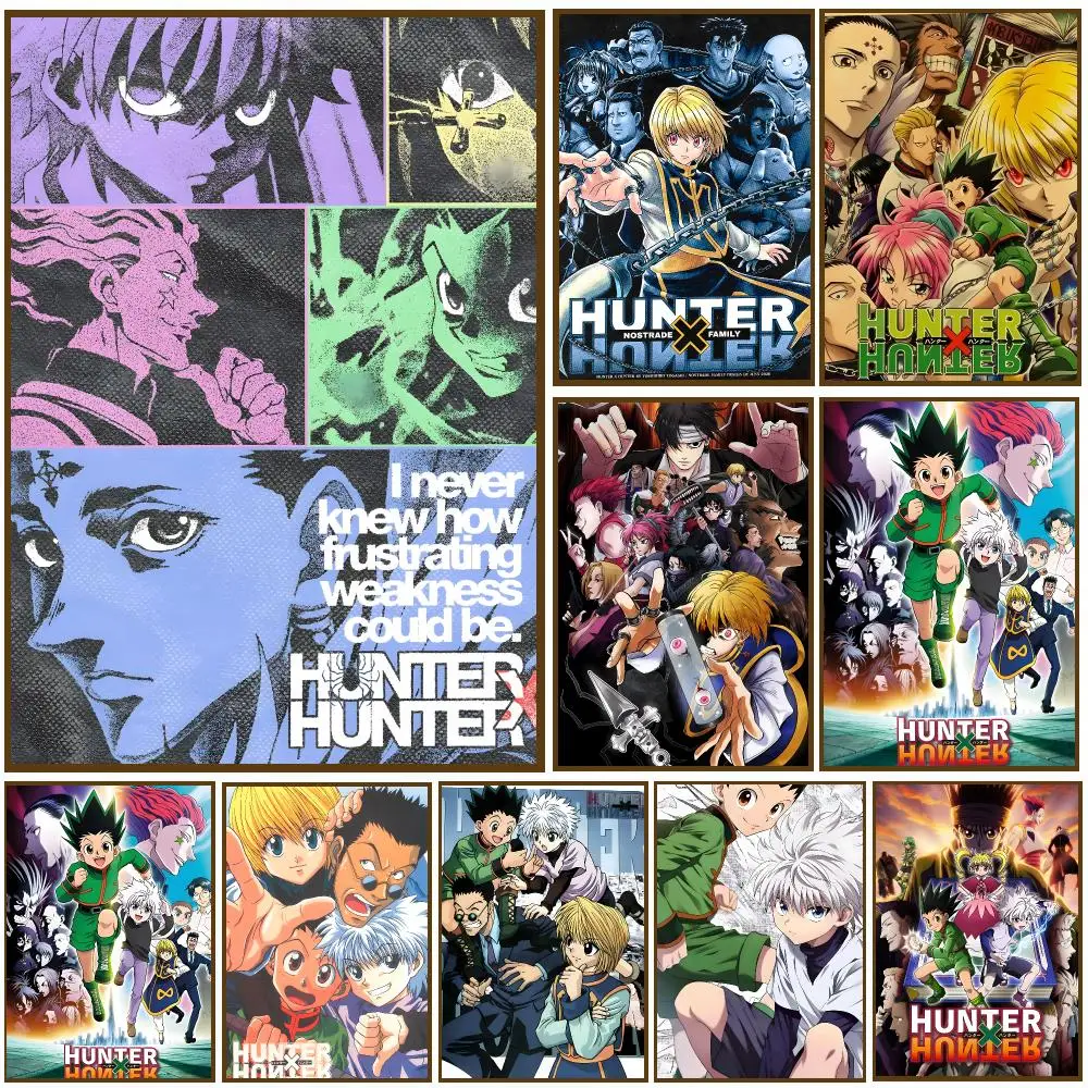 Hunter Hunter Poster Self-adhesive Living Room Bedroom Party Bar Decor Moisture-proof Fade-resistant HD