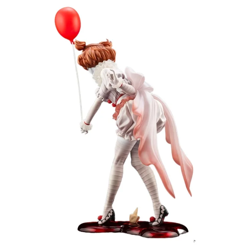 In Stock Genuine Kotobukiya  It (2017) Pennywise Bishoujo Statue Horror Bishoujo 1/7 Anime Figure Garage Kit Model Decoration view 4