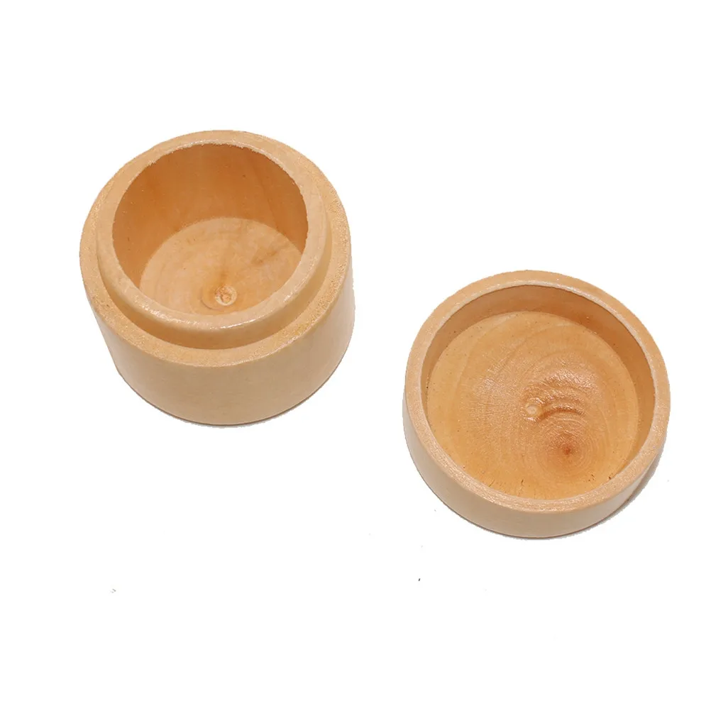 Exquisite Simple Wooden Ring Box Smooth Interior Scratch Proof Lightweight Wedding Ring Bearer Box for Proposal Engagement Party
