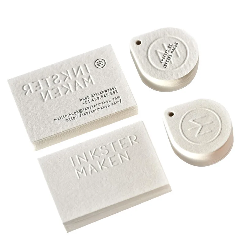 مخصص. بطاقات عمل منقوشة، بطاقات تصميم احترافية، أعمال إنتاج ورقية متخصصة من القطن السميك #6