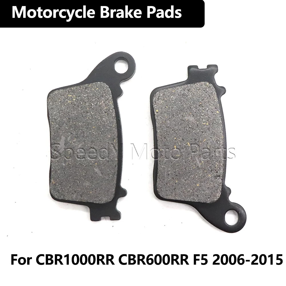 Motorcycle Rear Brake Pads Accessories For Honda CBR1000RR CBR600RR F5 CBR 600 1000 RR CBR600 RR 2006 -2013 2007 2008 2009
