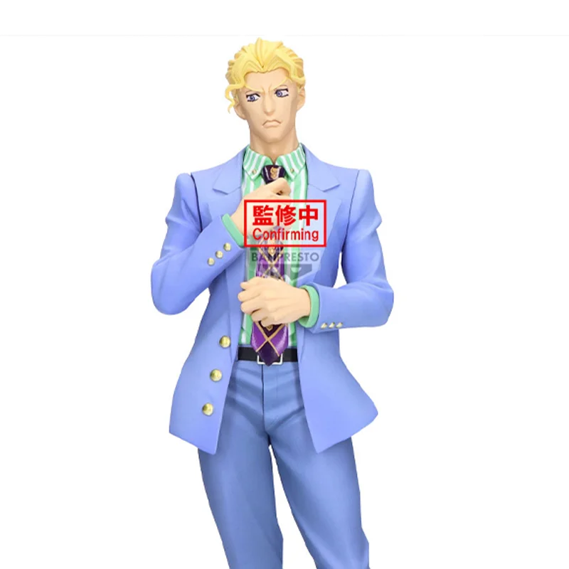 [Echte] Originele Bandai Banpresto Jojo's Bizarre Adventure Mometria Kira Yoshikage PVC Figuur Model Collector Beeldje Speelgoed