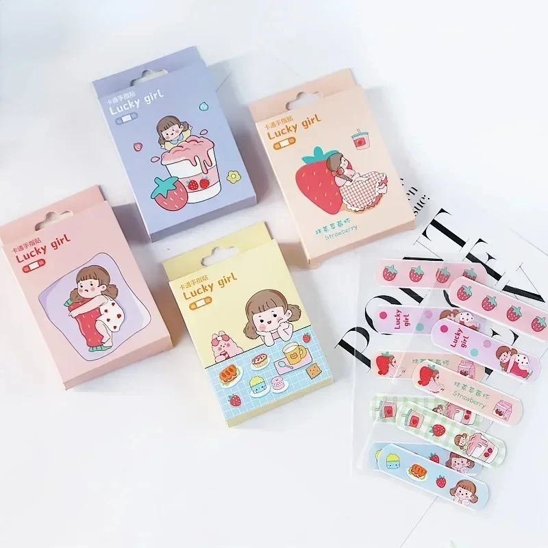 20pcs Waterproof Cartoon Adhesive Bandages for Baby Children First Aid Hemostasis Band Aid Tape Kids Wound Plaster Patches