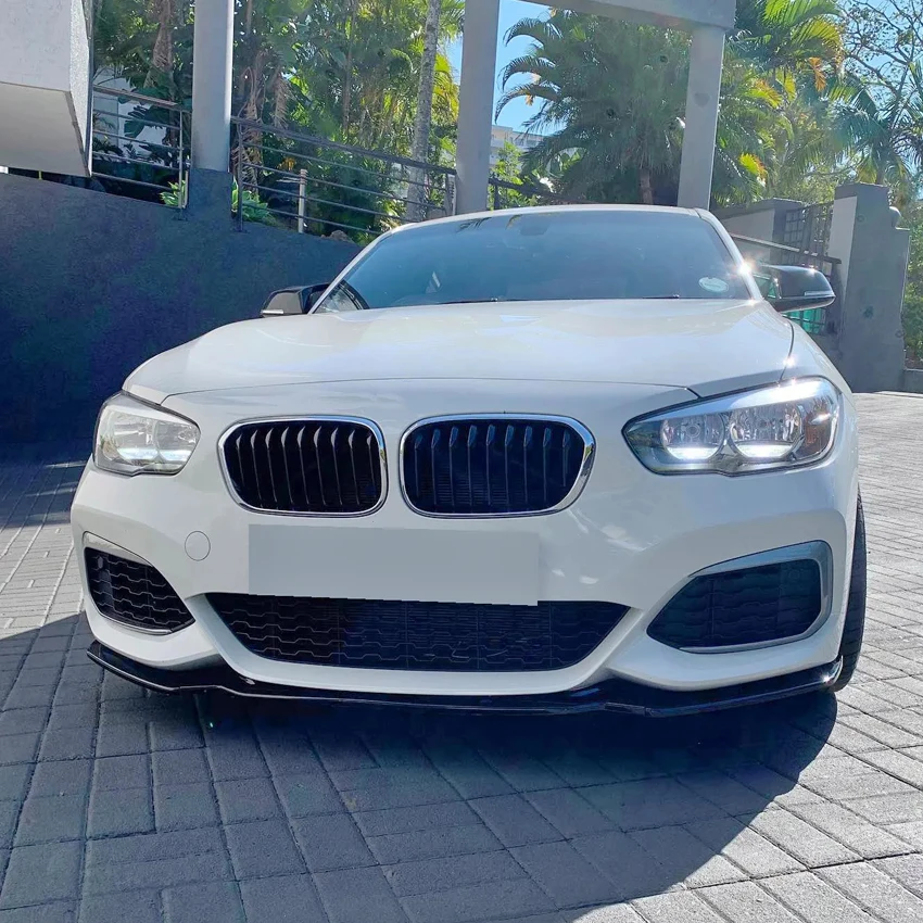

Front Splitter For BMW 1 Series F20 F21 M140i M-Pack 2015 2016 2017 2018 2019 3PCS Car Front Bumper Spoiler Body Kit Tuning