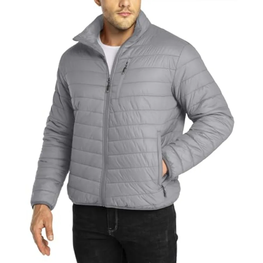 

33000Feet Men's Puffer Jacket Lightweight Packable Winter Jacket