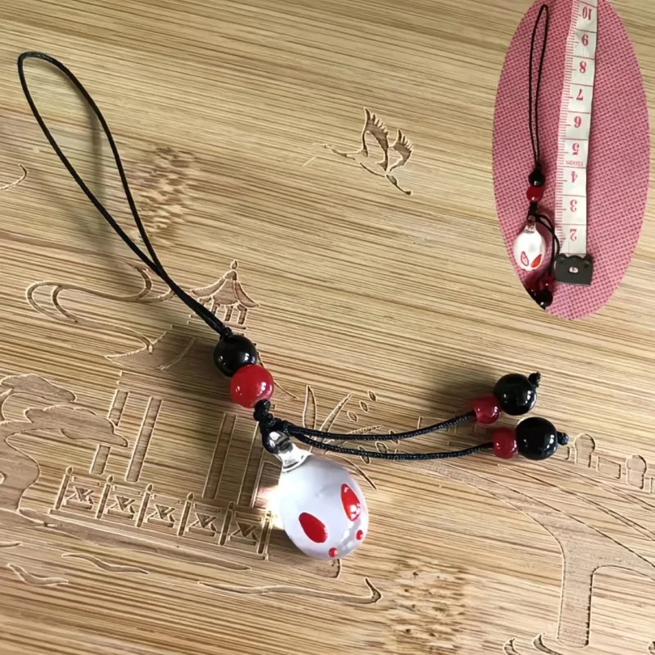 

Мастер демонического пути, стеклянный кулон в виде кролика для косплея, Wei Wuxian, синяя машина для незабудки