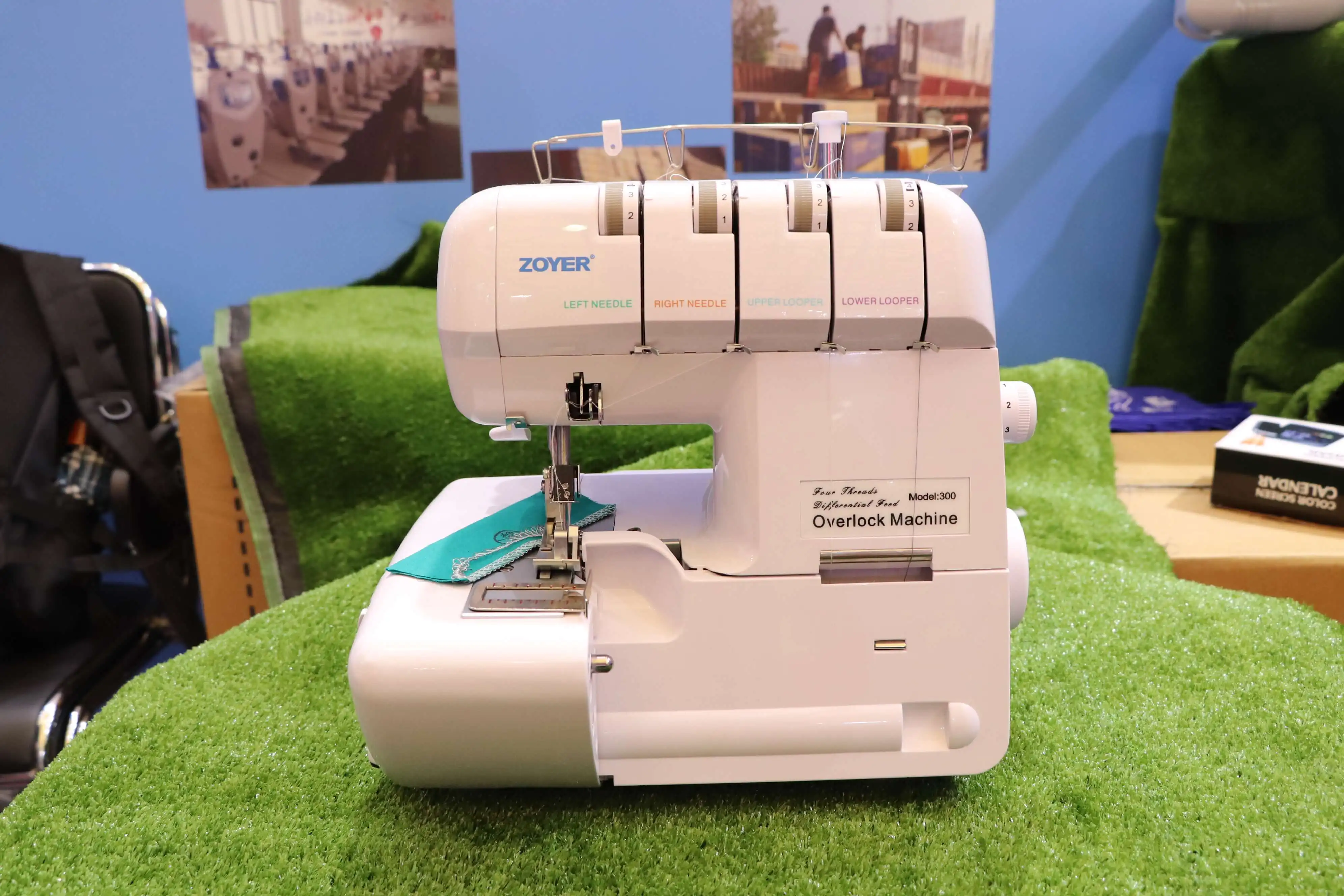 ZY3002 zoyer household sewing machine hot selling multifunctional domestic overlock sewing machine for home