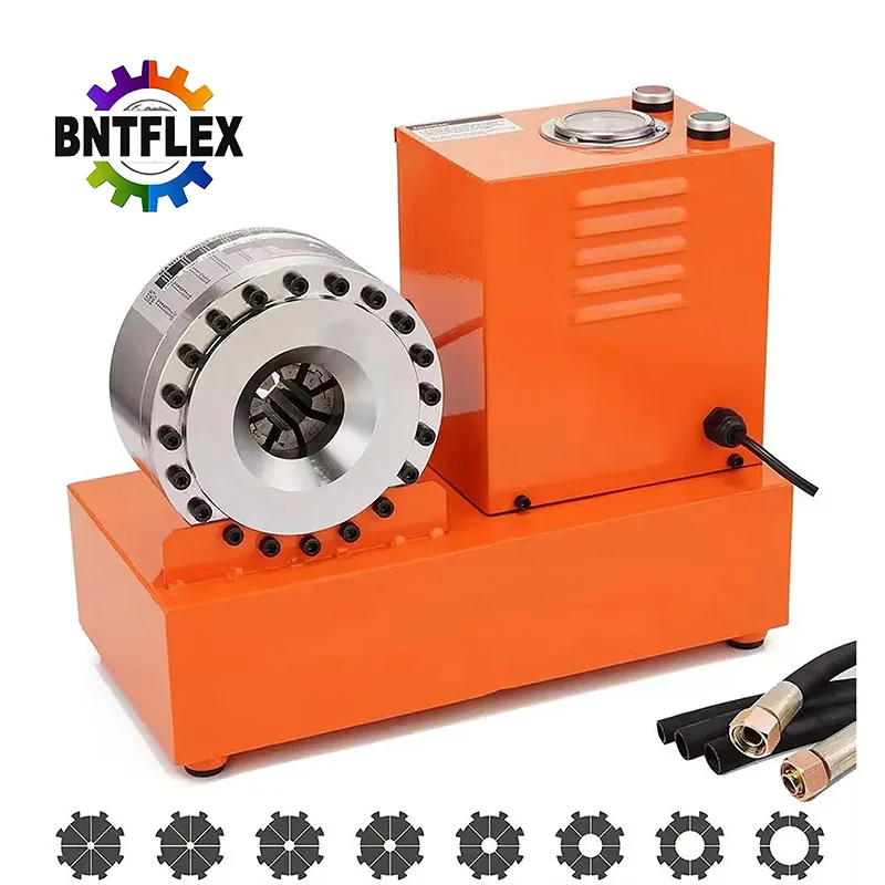 

Customized BNT25N Newest product hydraulic hose crimping machine with 7 sets of dies