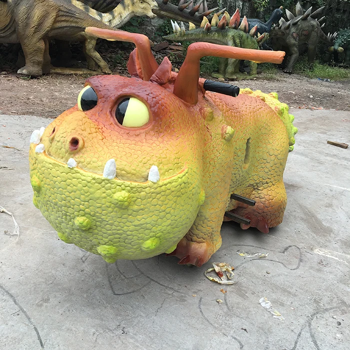 amusement park dinosaur children rides with coin operated game