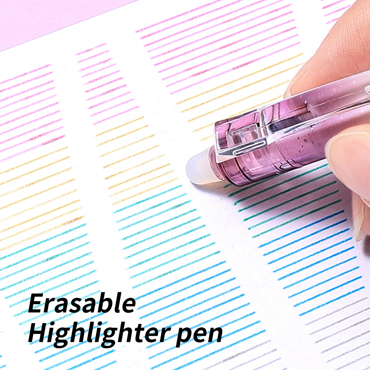 

6 цветов, стираемая и выдвижная гелевая ручка Meet Color, маркеры ограниченной серии, ручка для маркировки контуров и труб, наконечник 0,7 мм