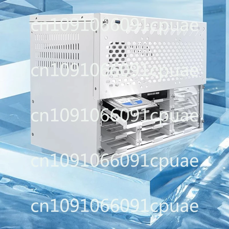12-Disk NAS Chassis ATX Large Power Supply MATX Full-height PCIe Storage Server LAN Shared Storage N3