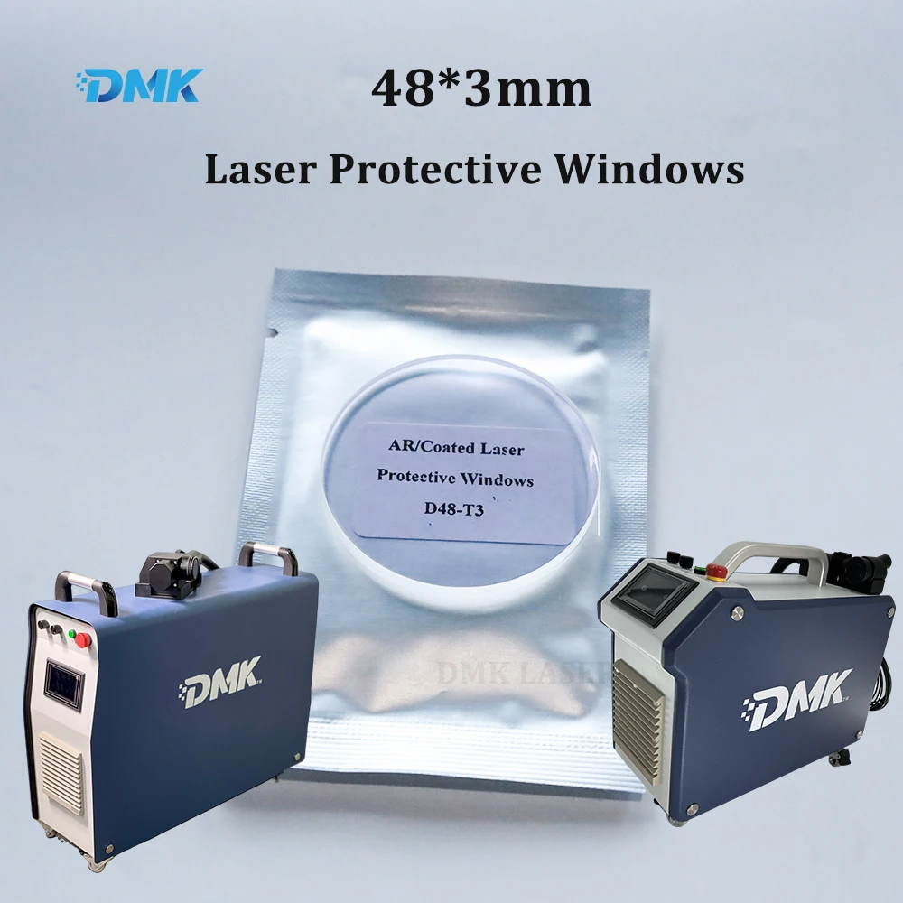 Fiber Laser Protective Windows D40&D50 Series 40*2/40*3/50*2/55*1.5 Laser Head Lens