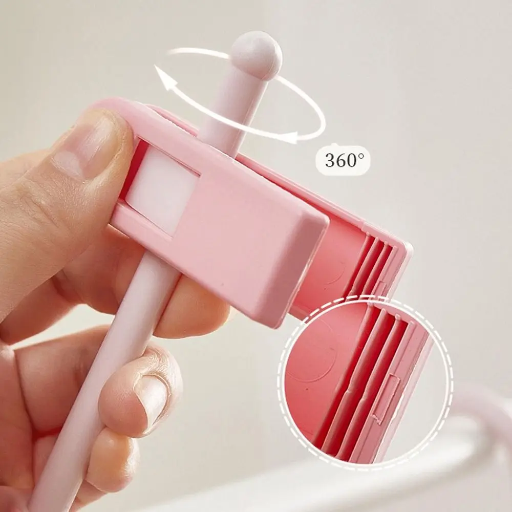 Space Saving Drying Rack Hanger Rotatable Clothes Rack Non Slip Hanger Telescopic Adjustable Sock Drying Rack for Home Cupboard