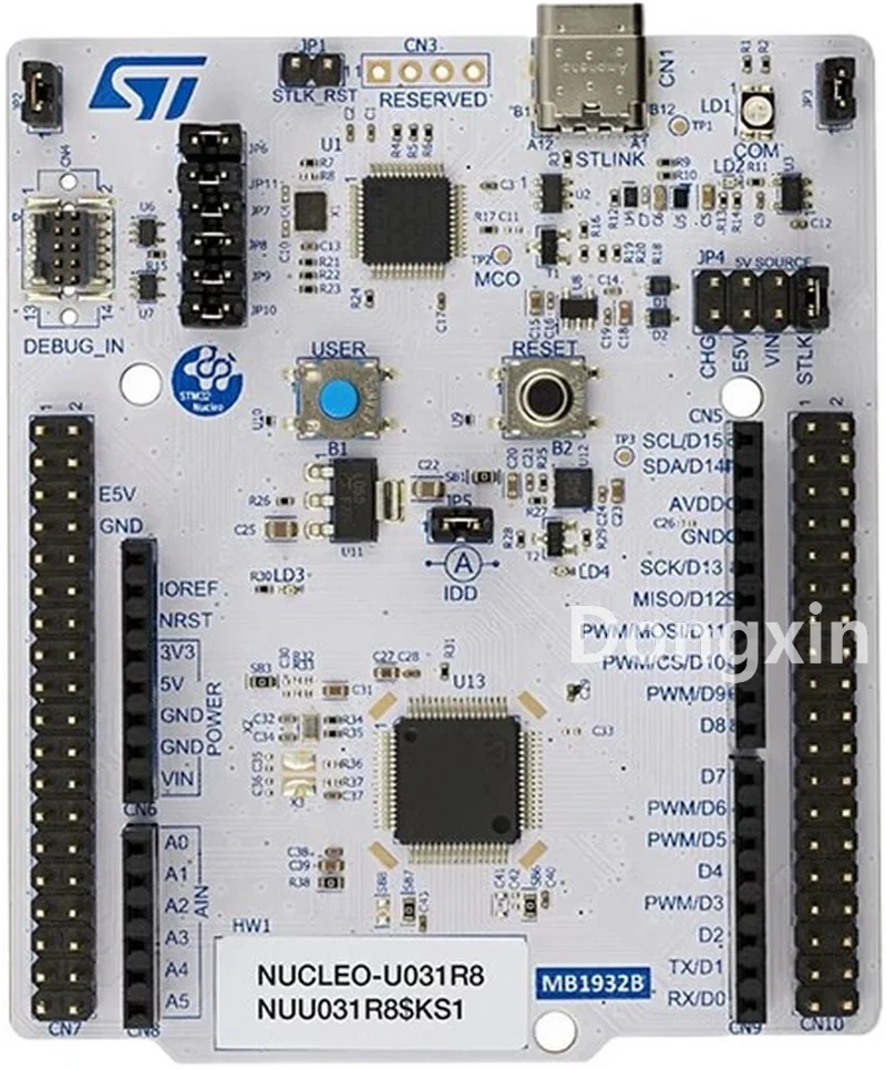 Original in stock NUCLEO-U031R8 STM32U031R8 TM32 Nucleo-6 supports Arduino