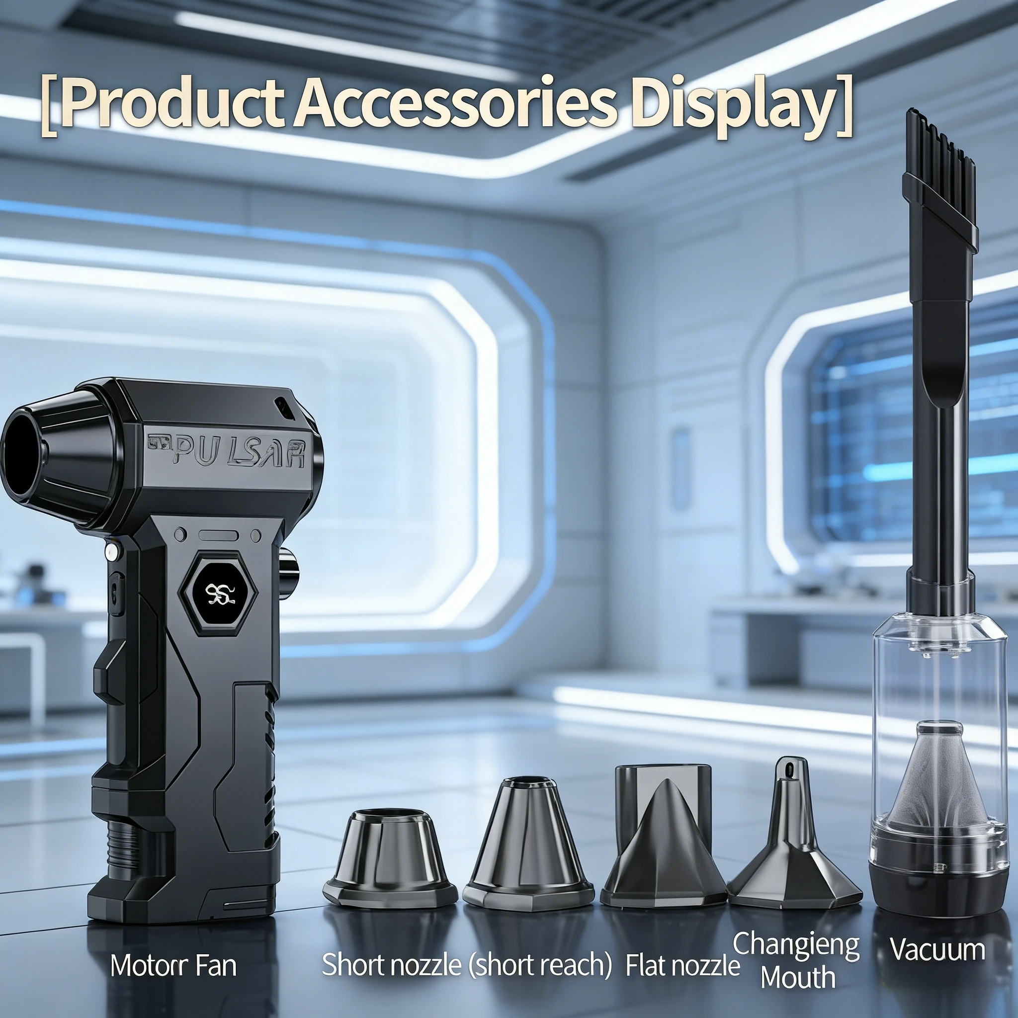 

✨ Супермощный вентилятор-воздуходувка X7 | Мощный автомобильный пылесос-воздуходувка 500000 об/мин с индикатором заряда