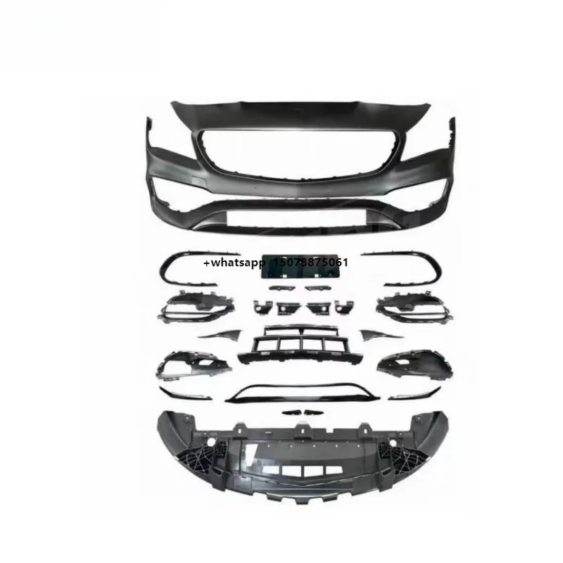 Car Conversion Kit for Class W117 CLA180 CLA200 CLA250 2014-2019 Upgrade CLA45 Exterior Full Body Kit