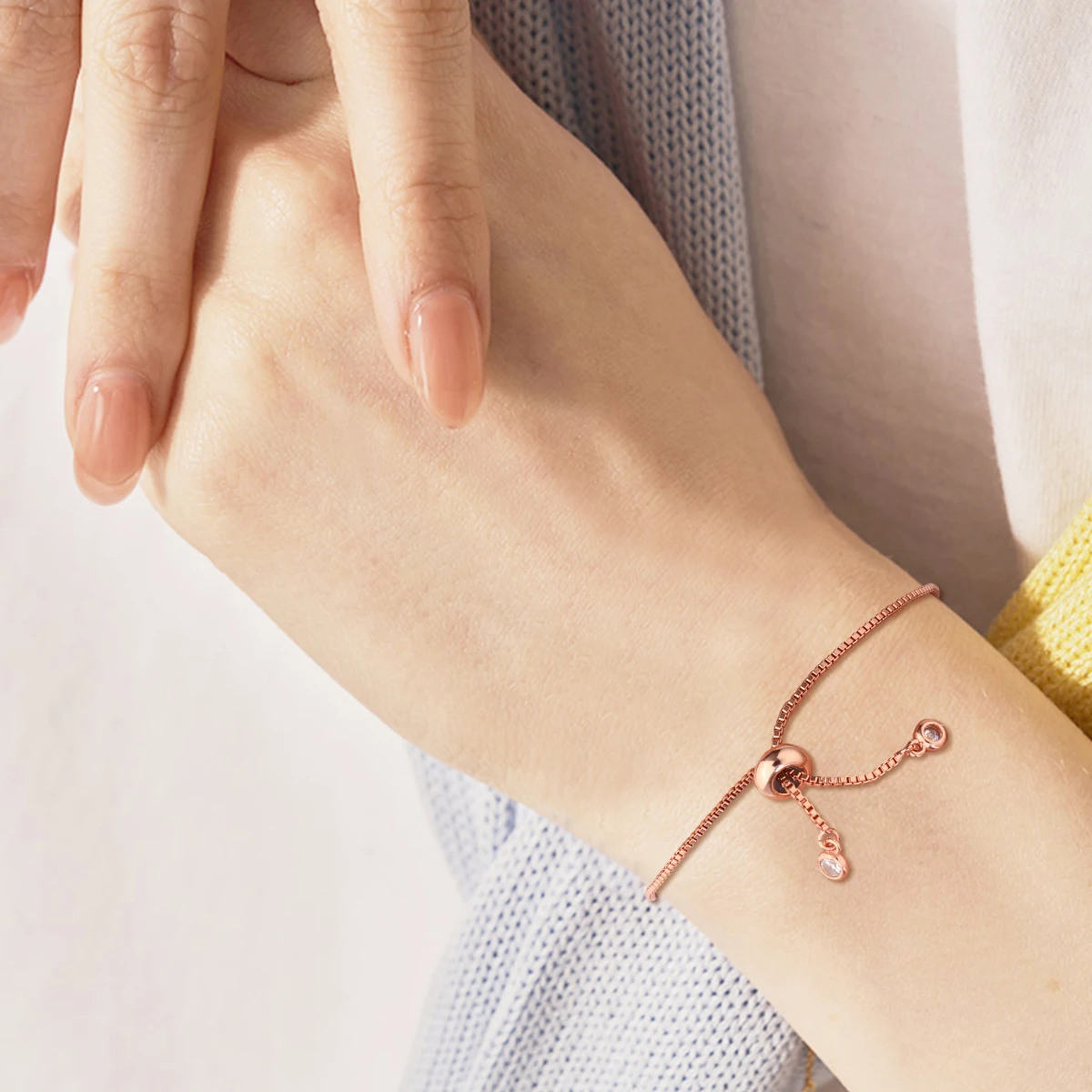 

5 Pcs Hand Chain Adjustable Bracelet Women Suit Bracelets Making Kit Golden Suits for