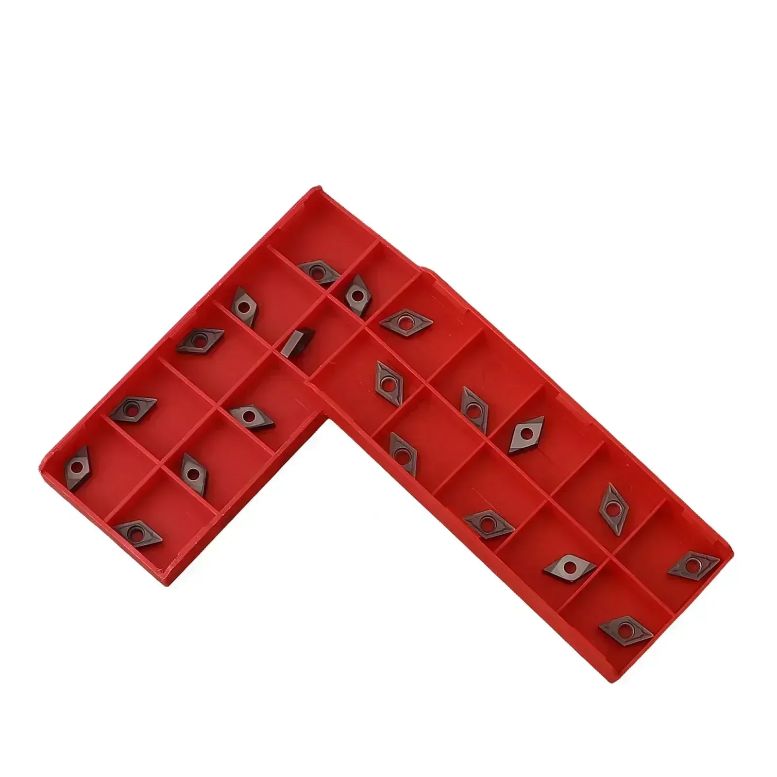 

DCMT21 51, набор твердосплавных вставок, 20 шт., для держателей токарных станков, класс VP15TF, подходит для высокопроизводительных применения