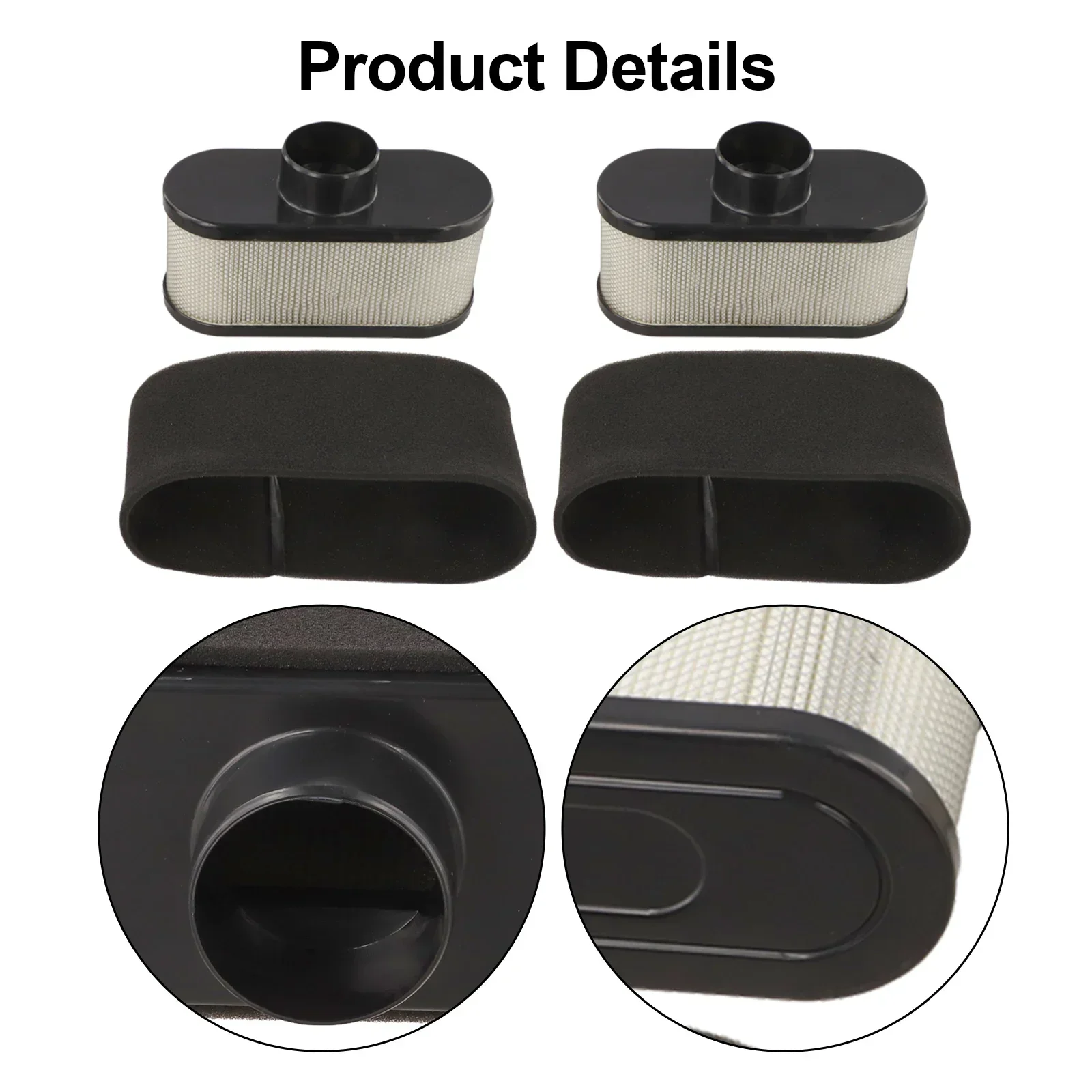 Plastic + Sponge Air Filters Lawn Mower Parts FS481V FS541V FS600V 11013-0752 FR691V FS691 For Kawasaki 11013-0752