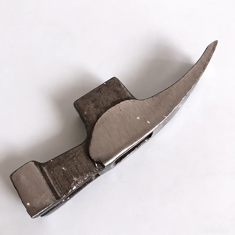 High Carbon Steel Square Head Hammer Woodworking Tools Round Head Hammer with Magnet Portable Sheep Horn Hammers Hand Tools