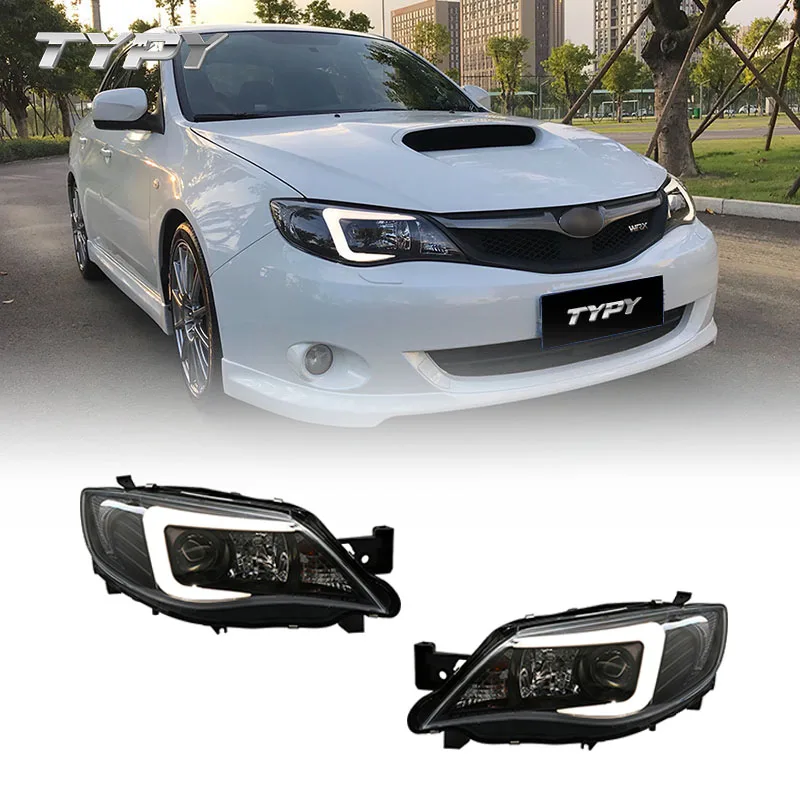 

Car Headlights Headlamp Assembly Modified led headlights Head Light For Subaru Impreza WRX 10 2009-2012