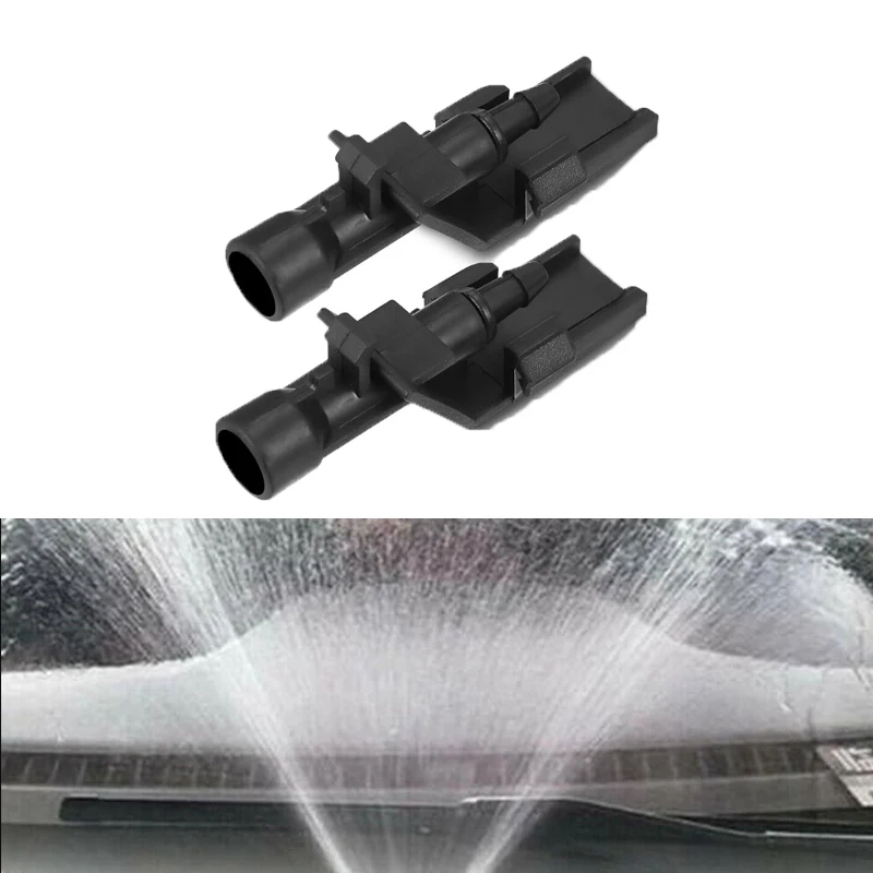 

2pcs Windscreen Washer Jet For 2017-2021 Honda Civic Black Front Windscreen Washer Jet ABS 76810TGGE01 Windscreen Wipers Parts