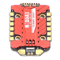 Skystars KM55A V2 4IN1 ESC 3-6S Lipo AM32 DShot600 20*20mm M3 Mounting holes for Rc Multirotor FPV Racing Drone