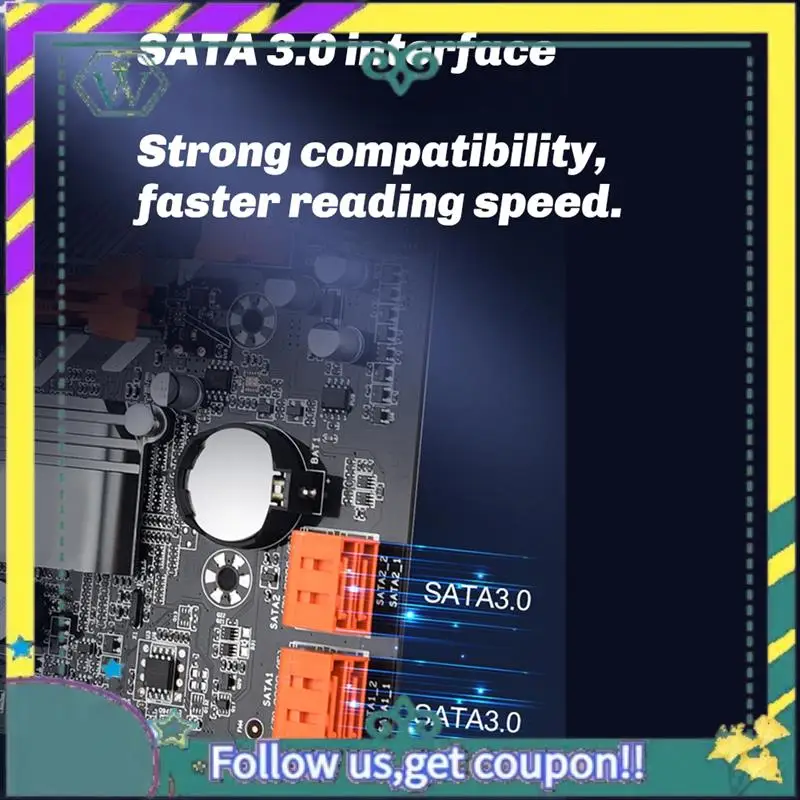 

NEW X99 Motherboard Support LGA 2011 V3 V4 CPU PCI Express 16X SATA3.0 Interface DDR4 X4 High-Performance DIY Computer