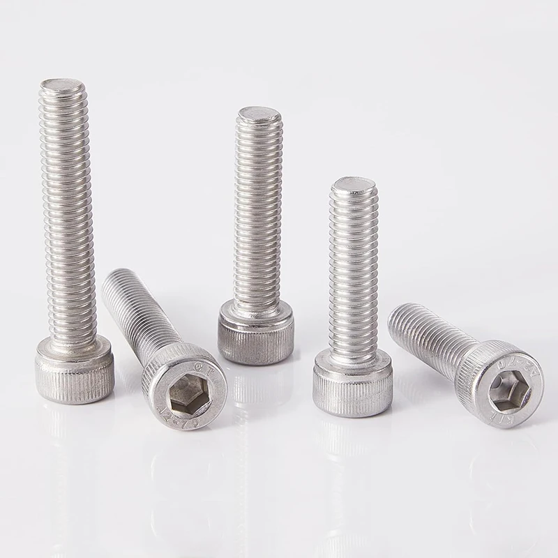 20/ 50 قطعة ، M6 x 8/ 12/ 16/ 20/ 25 مللي متر المقبس غطاء رأس مسامير البراغي ، الفولاذ المقاوم للصدأ 304 ، مترابطة بالكامل ، مجموعة متنوعة #6