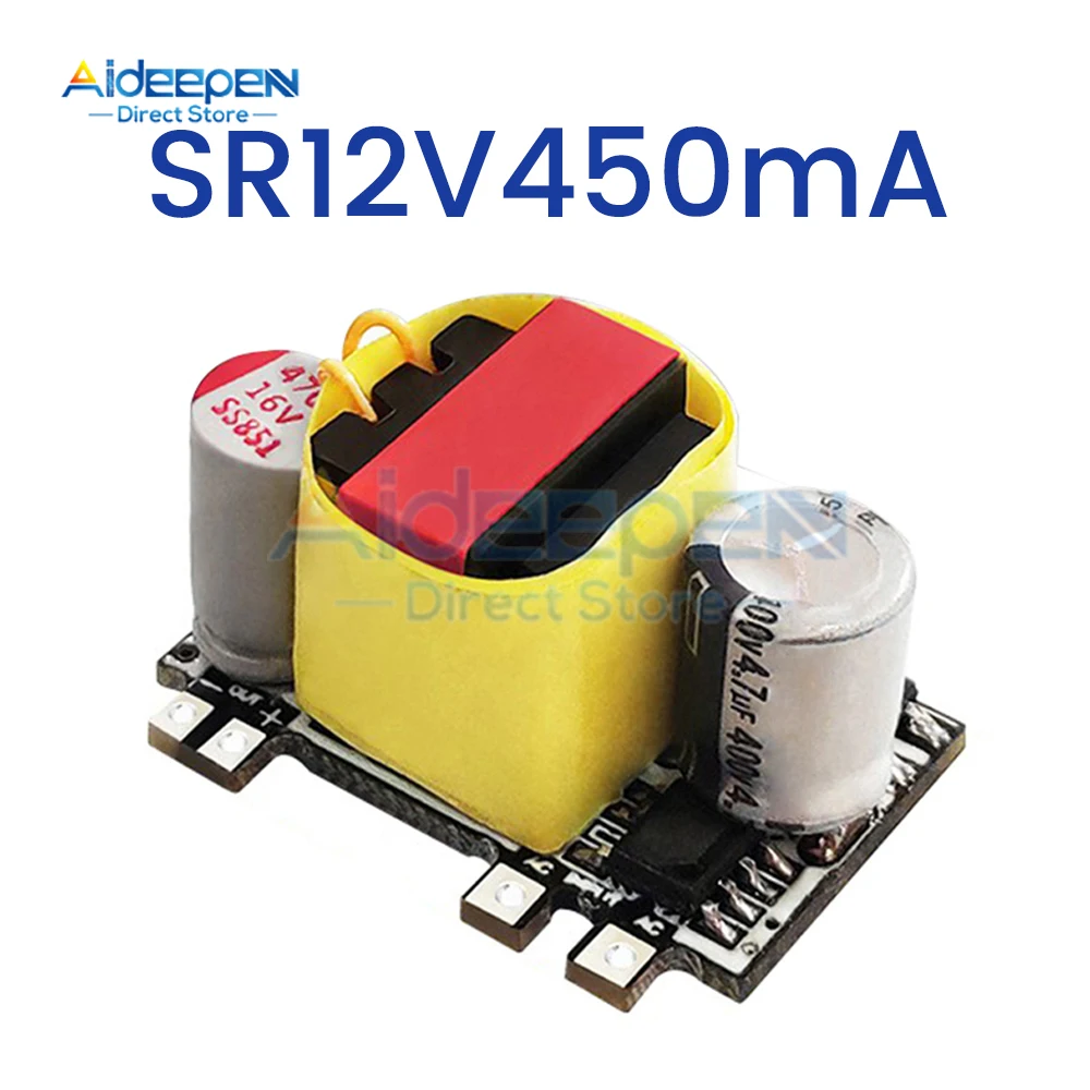 AC-DC 5V 6V 10V 12V 450mA 500mA 800mA 1000mA Konverter Buck Presisi AC 220V Ke 5V DC Modul Catu Daya Transformator Step Down