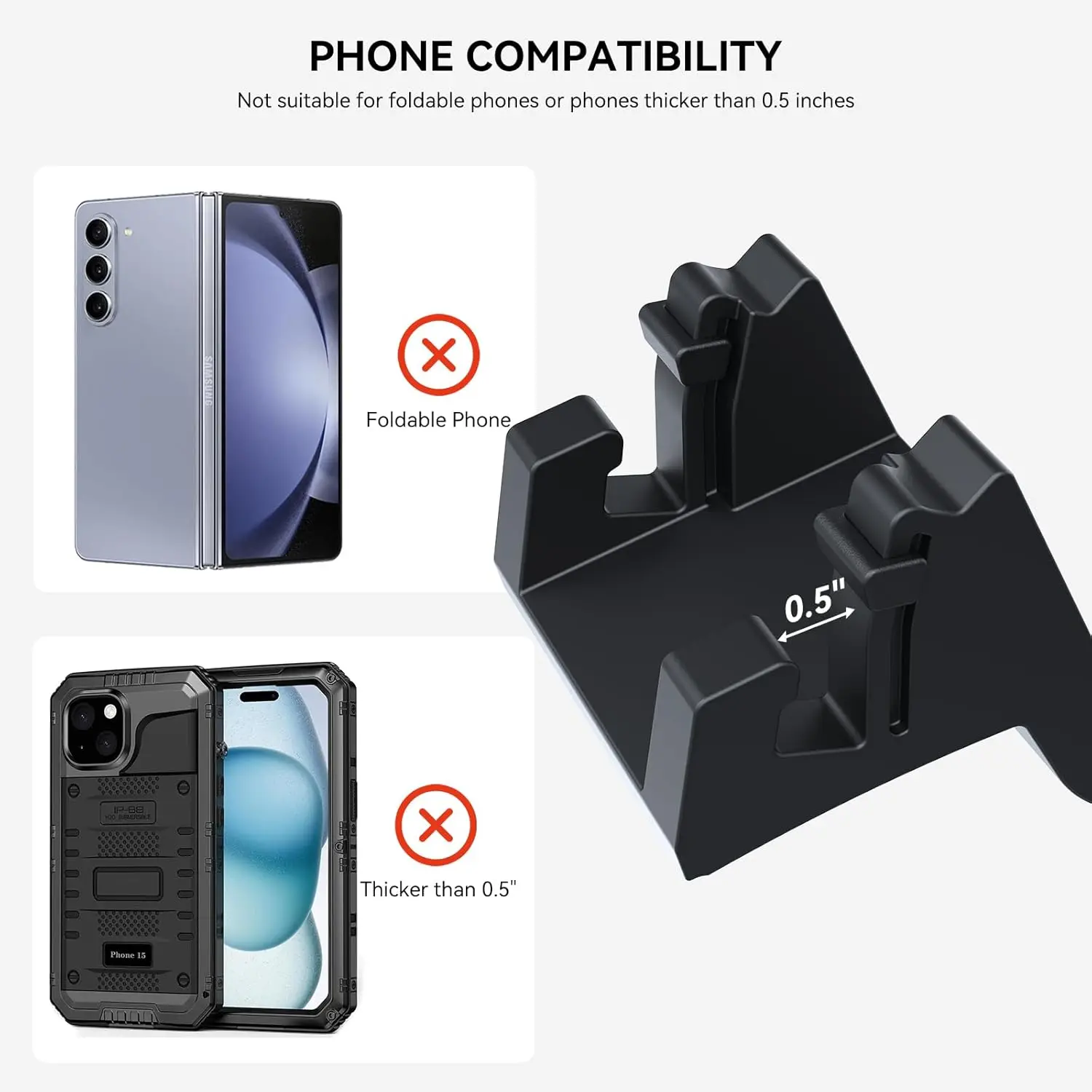 ل تسلا نموذج Y جونيبر 2025 سيليكون الهاتف جبل نموذج 3 هايلاند 2017-2025 أيضًا وظائف أيضًا تنفيس هوك وحامل مكبرة