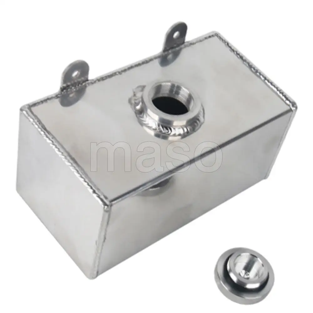2L Mirror Polished Windscreen Washer Bottle Aluminium Windscreen Washer Bottle Intercooler Spray Tank Universal Car Parts