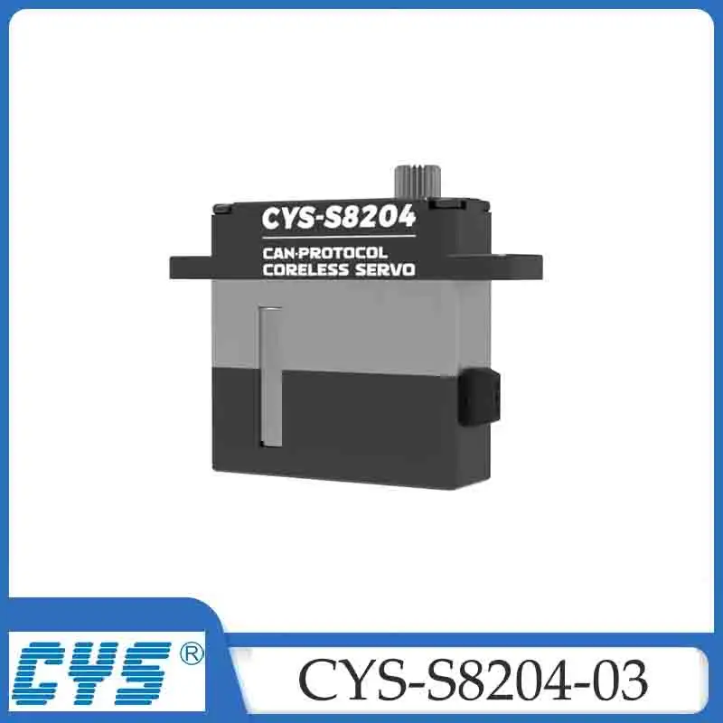 

Цифровой сервопривод CYS-S8204 с протоколом CAN, 28 г, крутящий момент 10 кг, безредукторный, с металлическим редуктором, для дронов и радиоуправляемых моделей самолетов