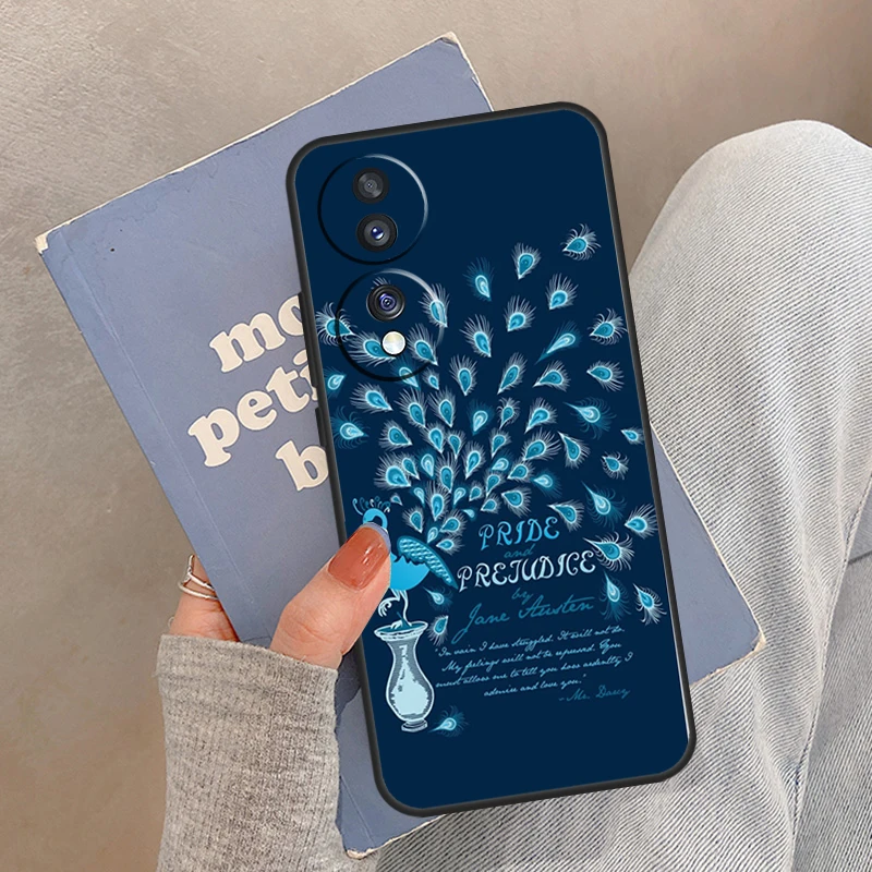 حافظة جين أوستن لهاتف Honor Magic 5 6 7 Pro لهاتف Honor 400 200 Lite 50 70 90 X9 X8a X8b X9a X9b X9c