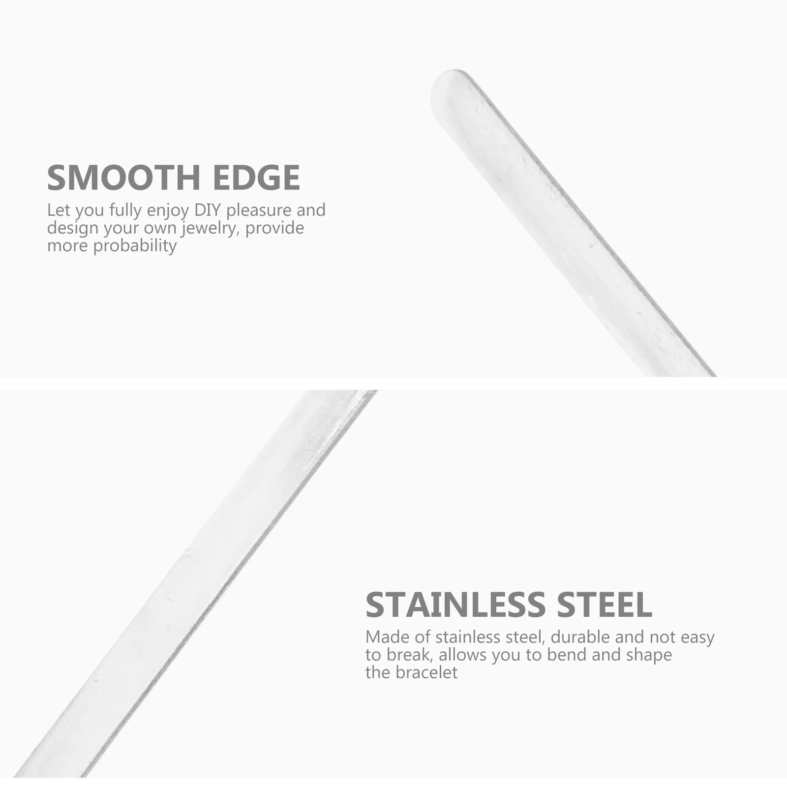 

18 шт., заготовки для браслета из нержавеющей стали, манжеты, изогнутые пустые ювелирные принадлежности, сделай сам, штамповка, гравировка, создание ювелирных изделий