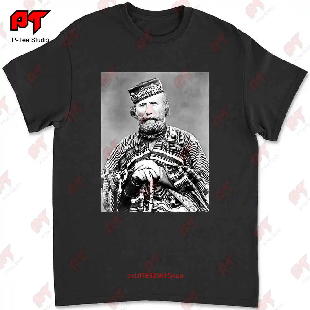 Giuseppe Garibaldi Italia Unita' Unione Risorgimento T-shirt 26D7