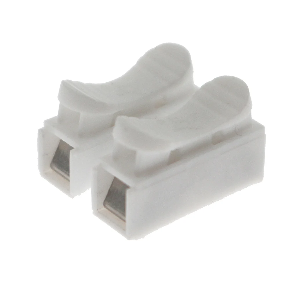 50pcs high quality Self-locking Quick Connector Splice No Welding Jack Socket Cable Clamp Terminals Wire Adapter Blocks