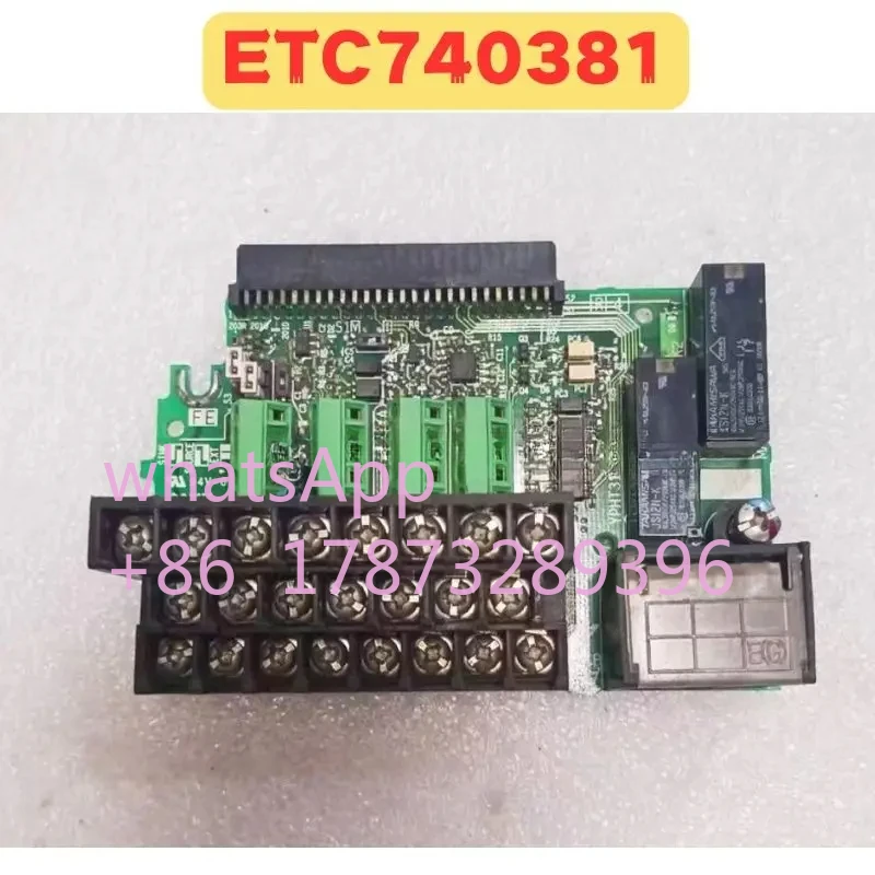 

Used Terminal Board ETC740381 Normal Function Tested OK