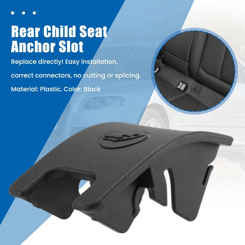 Car Rear Child Seat Anchor Isofix Slot Trim Cover Button for AUDI A4 (09-16) 8T0887187