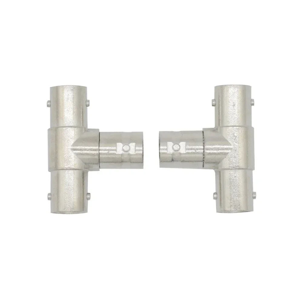 2pcs/5pcs/10pcs Right Angle tee three male connector for CCTV system BNC Connector security system